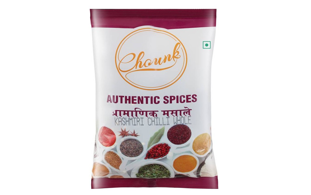 Chounk Kashmir Chilli Whole   Pack  100 grams
